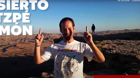 Uno de los "mensajeros" que aparceen en el vídeo de la cuenta atrás mundial para que arranquen los Sanfermines 2022