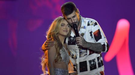 Ana Mena y Melendi, unos de los duetos sorpresa de la noche