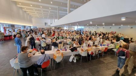 Novena feria de encaje de bolillos en Baluarte