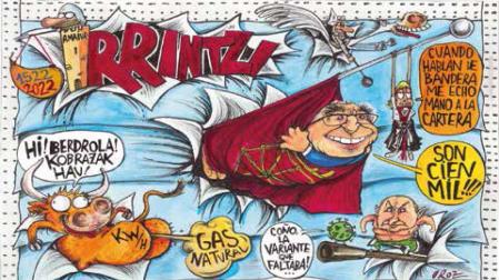 Pancarta de San Fermín 2022
