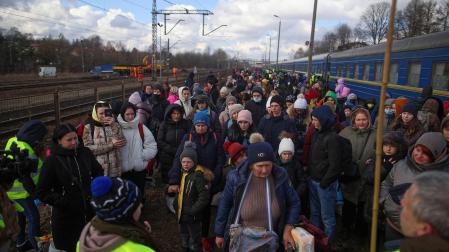 La invasión rusa de Ucrania en febrero originó el desplazamiento de millones de personas en busca de un lugar seguro