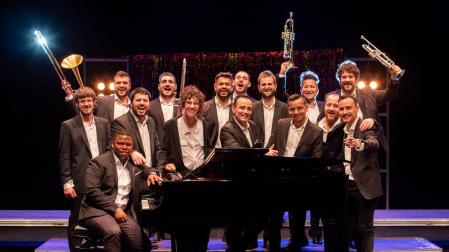 Integrantes del grupo Goxua´n Salsa