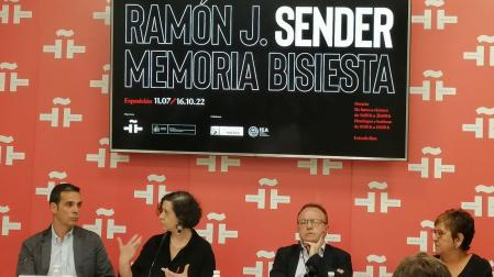 La exposición 'Ramón J. Sender. Memoria bisiesta' se podrá visitar hasta el 16 de octubre