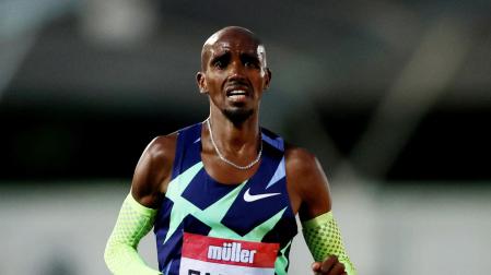 El atleta Mo Farah