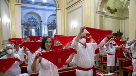 Fotos del día de los mayores de San Fermín.