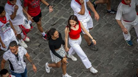 Fotos del octavo encierro de San Fermín