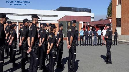 22 policías nacionales en prácticas se incorporaron el 13 de julio a la Jefatura Superior de Policía de Navarra