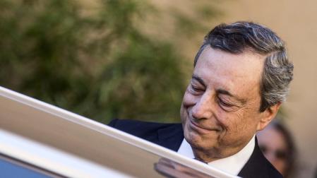 El primer ministro italiano Mario Draghi