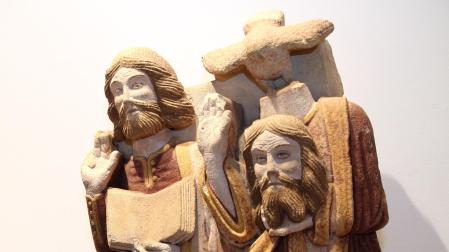 Detalle de una obra expuesta en el Museo Arrese de Corella