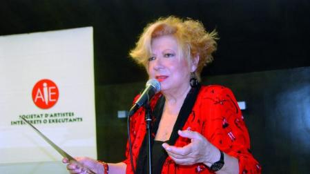 La cantante Núria Feliu