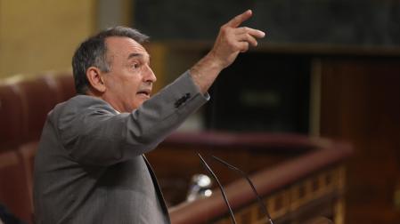 Enrique Santiago, en una intervención en el Congreso de los Diputados