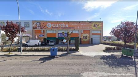 Tienda de electrodomésticos Eureka, donde se produjo la agresión a un trabajador