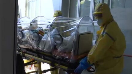 El paciente sigue aislado en la Unidad de Alta Seguridad Biológica del hospital de San Sebastián