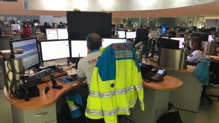 Emergencias 112 recibió el aviso a las nueve y media de la mañana