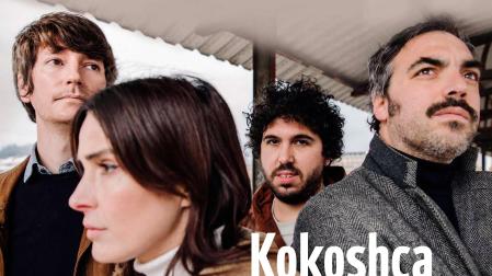La banda Kokoshca tocará el domingo 31 en la plaza del Coso de Los Arcos