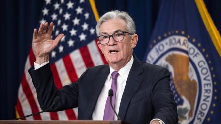 Jerome Powell, presidente de la Reserva Federal estadounidense