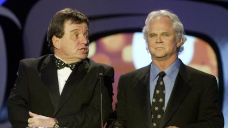 Jerry Mathers y Tony Dow (dcha.), actores de la serie 'Leave it to Beaver'
