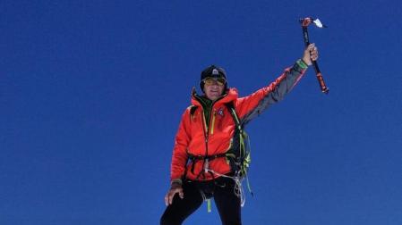 Urubko, el 19 de julio en la cima del Broad. El 23 subió el G-II y este viernes, el K2