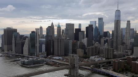 Skyline de Manhattan, en Nueva York (EE UU)