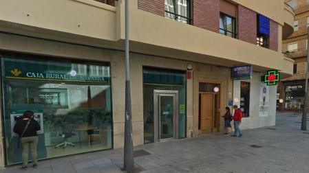 Los hechos han ocurrido este miércoles en la calle Tudela de la capital navarra