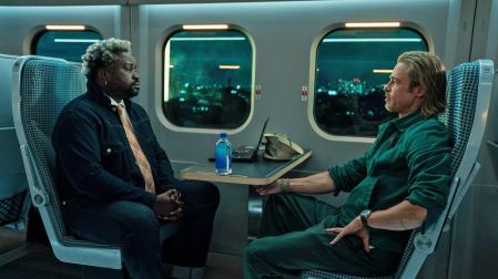 Brad Pitt, en una escena de 'Bullet Train'