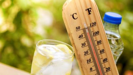 Día caluroso de verano
