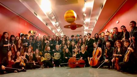 La Joven Orquesta de Pamplona, una de las asociaciones cuyas actividades han sido declaradas de interés social