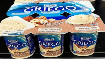 Yogur de avellana y cacao de Mercadona