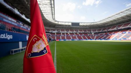 El Sadar horas antes de recibir al Sevilla
