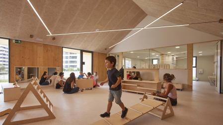 687 niños han comenzado por primera vez el curso en las escuelas infantiles del Ayuntamiento de Pamplona