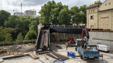 Las obras han dejado al descubierto cantidad de daños
