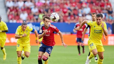 Fotos del Osasuna-Cádiz disputado en El Sadar.