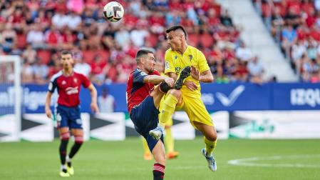 Fotos del Osasuna-Cádiz disputado en El Sadar.