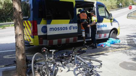 Mossos d'Esquadra, en el lugar del suceso