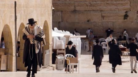 Un fotograma del programa 'Viajeros Cuatro' en Israel