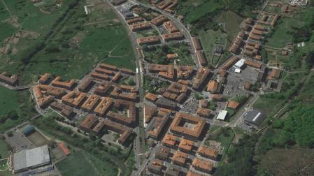 Vista aérea de Zalla