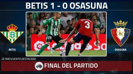Betis - Osasuna en directo