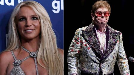 Britney Spears y Elton John