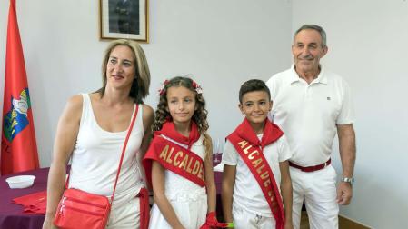 Fotos del cohete de fiestas de Fontellas.