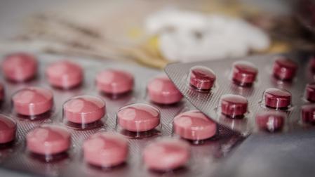 Imagen de archivo de unos medicamentos