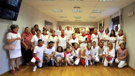 Fotos del cohete de fiestas de Caparroso.