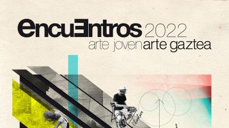 Cartel de los Encuentros de Arte Joven 2022