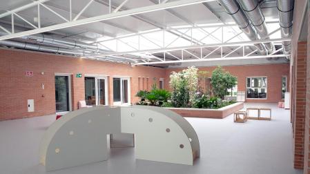 Interior de la Escuela Infantil de Medebaldea