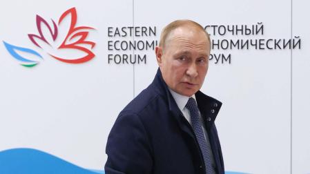 Vladivostok, a su llegada al VII Foro Económico Oriental en Vladivostok
