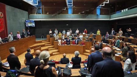 Pleno de este jueves en el Parlamento de Navarra