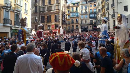 Celebración del Privilegio de la Unión en Pamplona