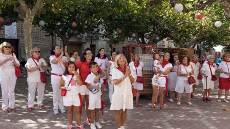 Día de la Mujer en las fiestas de la virgen de la Alabarda de Fitero