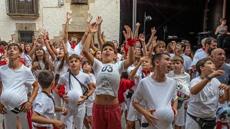 Cohete de fiestas de Cirauqui.
