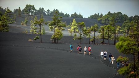 Fotos del volcán Tajogaite de La Palma y sus visitas turísticas.