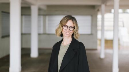 Foto de Marta San Miguel, autora del libro 'Antes del salto'